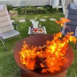 別荘 Maasparcje Met Hottub,kamadobbq En Firepit *